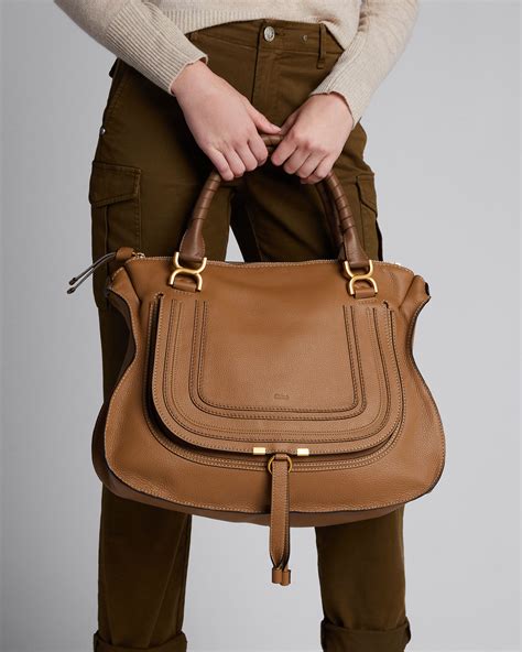 chloe marcie large satchel replica